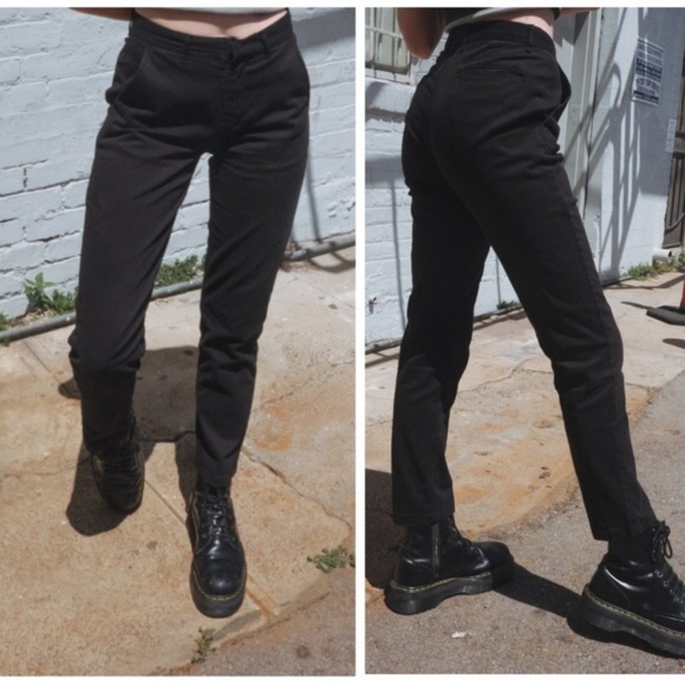 Brandy Melville Marla High Waisted Black Pants